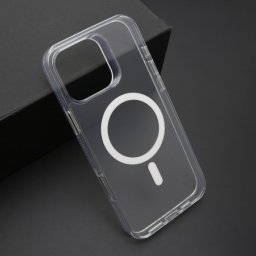 Futrola color frame magsafe za iphone 16 pro max (6.9) srebrna (providna) ( F123215 )