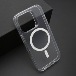 Futrola color frame magsafe za iphone 16 pro (6.3) srebrna (providna) ( F123214 )