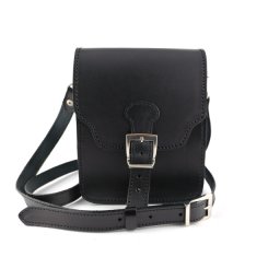 Hand made crna torbica ( preko ramena - na kaišu - u ruci)