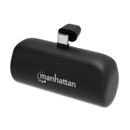 Powerbank Manhattan 1026336 5000mAh 10W/Black/USB-C