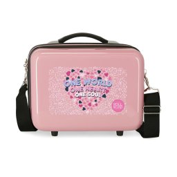 ROLL ROAD ONE WORLD dečiji neseser - pink