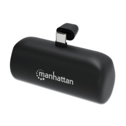 Powerbank Manhattan 1026336 5000mAh 10W/Black/USB-C