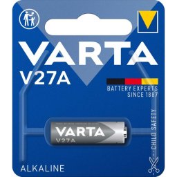 VARTA Electronics V27A/LR27, 12V, ALKALNA Baterija, Pakovanje 1kom