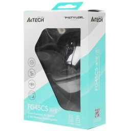 A4-FG45CS AIR2 A4Tech Fstyler bezicni opticki mis 2.4Ghz, 125Hz/1000-2000Dpi, 108mm, USB+Type-C