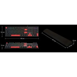 A4-S525N A4Tech Bloody Mehanicka RGB Gejmerska tastatura + Oslonac za zglob