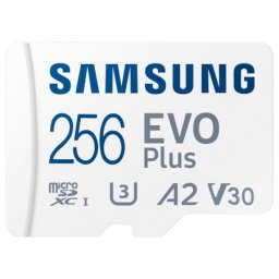 Samsung MB-MC256SA EVO PLUS MicroSD 256GB class 10 + Adapter Memorijska kartica