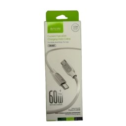 Bavin kabl 60W Type C na Type C 1m bela - CB367 ( 90128 )