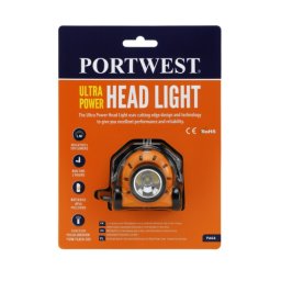 Portwest Naglavna lampa ultra power pa64 žuta/crna ( 54730 )
