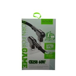 Bavin kabl cb258cc 90° 60w 1,2m type c-type c bela ( 90137 )