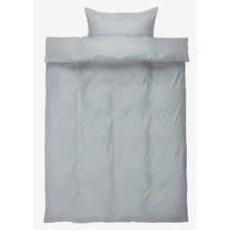 Posteljina mikro 140x200 pepeljasto plava