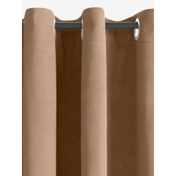Zavesa 1x140x300 imitacija antilopa bež