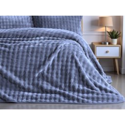 Ćebe Harmony 220x240cm Plava/Teget boja ( VLK000367-golmaviteget )