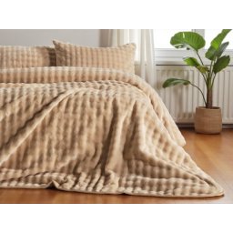 Ćebe Harmony 220x240cm Krem boja ( VLK000367-vizonkrem )