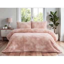 Ćebe set Reflections – 220x240cm + 2 jastučnice 50x70cm Blush ( VLK000369-reflectionsblush )