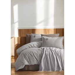 Prekrivač + Set posteljine Palma Bež boja New ( VLK000456-talliabejnew )