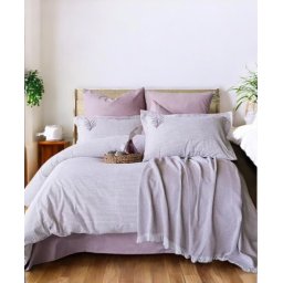 Prekrivač + Set posteljine Palma Roze boja ( VLK000456-talliarozeboja )