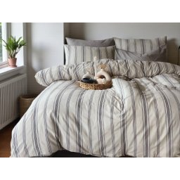 Komplet set posteljina Cotton-Life 200x220cm Indigo - Francuski ležaj ( VLK000423-indigo )