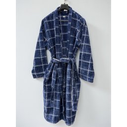 Bade mantil Pliš XXL - veličina Model Blue cube ( VLK000312-bluecube2XL )