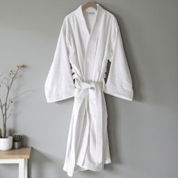 Bade mantil Pliš 4XL - veličina Model Kimono white ( VLK000313-kimonowhitesxl )