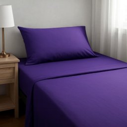 Čaršav Šifon 200x220cm bez lastiša Purple ( VLK000525-purple )