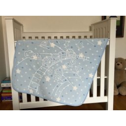 Bebi ćebe Emboss - 100x120cm Happy days ( VLK000363-happydays )