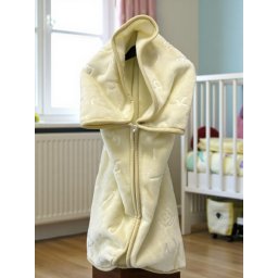 Bebi ćebe 2u1 – ćebe, prekrivač i topli bebi džak 80x90cm Bear Cream ( VLK000364-bearcream )