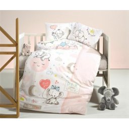 Bebi posteljina od 100% pamuka - Sweet Dreams - savršena udobnost za miran san ( VLK000639-sweetdreams )