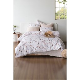 Komplet set posteljina Cotton 160x220cm Sakura Bej ( VLK000422-sakurabej )