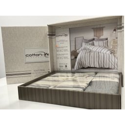 Komplet set posteljina Cotton-Life 160x220cm Antrasit ( VLK000422-antrasit )