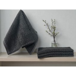 Peškir Novitesse 30x30cm Siva boja ( VLK000124-novitesselsivaboja )