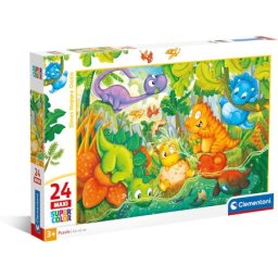 Clementoni puzzle 24 maxi noli dinos happy oasis ( CL28524 )