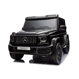 Dečiji automobil na akumulator - Mercedes G63 4X4 Crni 24V Dvosed Luxury Premium Oprema ( 12558 )
