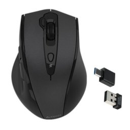 A4Tech A4-G7-810 AIR2 bezicni opticki mis 2.4GHz, 125Hz/2000 Dpi, 111mm, USB+Type-C adapter