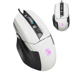 A4Tech A4-W70 MAX PANDA WHITE Bloody RGB Gejmerski opricki mis, 2000Hz/100-10.000 Dpi, USB 126mm