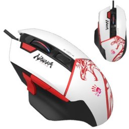 A4Tech A4-W95 ULTRA NARAKA Bloody RGB Gejmerski mis, 2000Hz/100-20.000 DPI, White USB 135mm