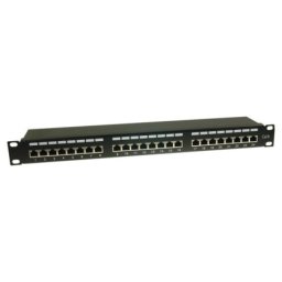 Patchcord kabal panel, 24 porta STP 5e 1U