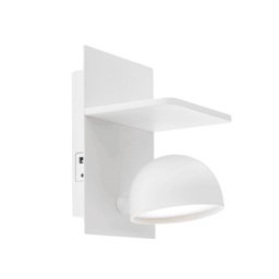 BB Link Zidna lampa 7W 3000K bela dimabilna ( SOLEA57 )