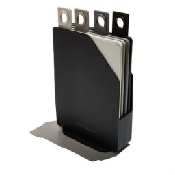 Muitomas set plastičnih daski za sečenje sa stalkom u CRNOJ boji ( CUTTINGBOARDBK )