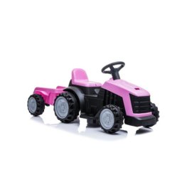 Dečiji Traktor Sa Prikolicom Roze ( 12670 )