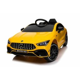 Dečiji automobil na akumulator - Mercedes CLA 45 AMG 4×4 Žuti Premium Oprema ( 12746 )