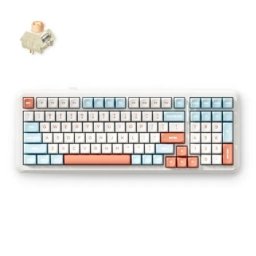 McHose K99 V2 Mehanička horizon orange Bežična gaming tastatura