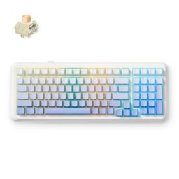 McHose K99 V2 Mehanička glacier gradient Bežična gaming tastatura