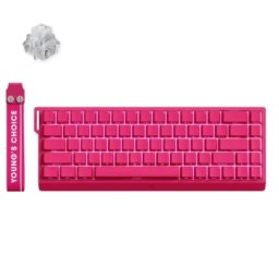 McHose Ace 68 Hall Effect Magnetic Switch rose red Gaming tastatura