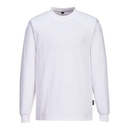 Portwest Majica as22 antistatik esd, dugi rukav, bela vel.xl ( 58536 )