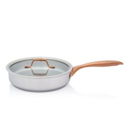 Metalac inox tiganj sa staklenim poklopcem 24 ( 387169 )