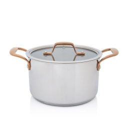 Metalac inox duboka šerpa sa staklenim poklopcem 20cm ( 387166 )