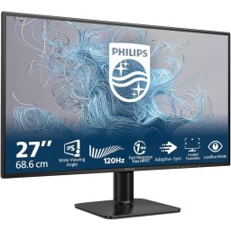 Monitor 27" PHILIPS 27E2N1110/00, IPS, 1920x1080, 120Hz, 1ms, VGA, HDMI, VESA, black