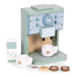 Drveni aparat za kafu za decu – barista set, 8 delova – ECOTOYS