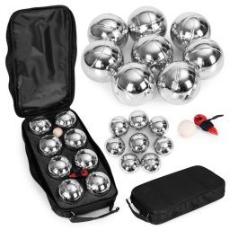 Set za igru boćanja – Petanque, 8 kugli + kofer i dodaci