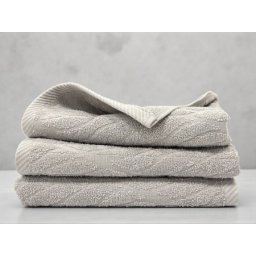 Peskir 70×140 cm – 100% Pamuk sa Žakard Motivom od Indijskog Pamuka Grey ( VLK000658-grey )